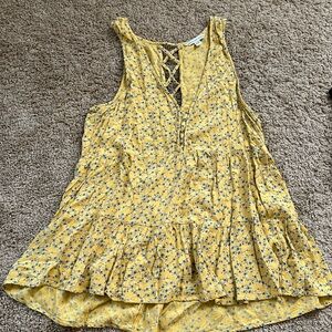 American Eagle Floral Flow Top, Size US L